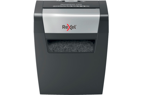 REXEL Aktenvernichter Momentum 2104569EU X406, P-4, 15lt