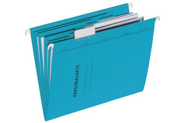 PAGNA Hängemappe Personal 5-teilig 44105-02 blau 34.5x24.5cm