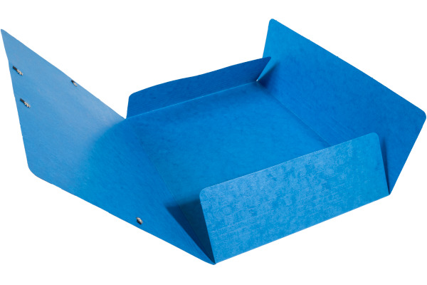 EXACOMPTA Sammelmappe mit Gummizug A4 55752E blau 3 Klappen