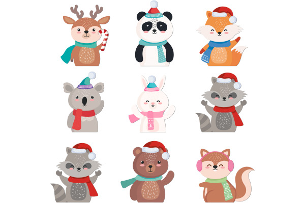 URSUS Adventskalender 24870000F Winter friends