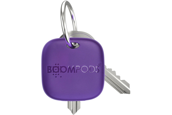 BOOMPODS Boomtag Rechargeable TARPUR purple