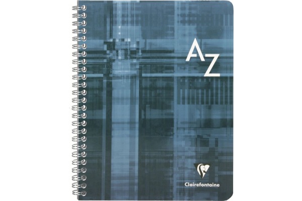CLAIREFON Adressbuch Index A5 8949C ass., kariert, 5mm 50 Blatt