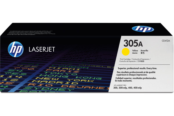 HP Toner-Modul 305A yellow CE412A LJ Pro Color M375 2600 Seiten