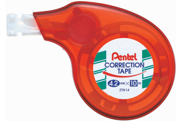 PENTEL Korreturroller XZTN14BW 4,2mmx10m weiss