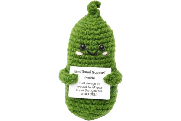 I AM CREA Positive Pickle 7cm 211097 grün