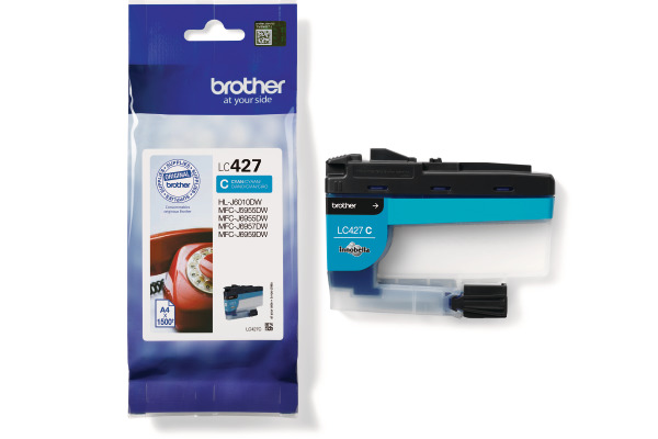 BROTHER Tintenpatrone cyan LC-427C MFC-J5955 1500 Seiten