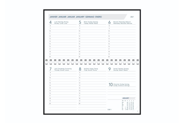 AURORA Agenda Novoplan Pearl 2026 1700P 1W/2S ML 9.4x16.3cm