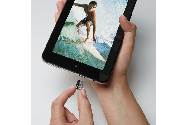 PNY micro-SDXC Pro Elite 64GB PSDU64GV3 UHS-I U3 A1 & adapter