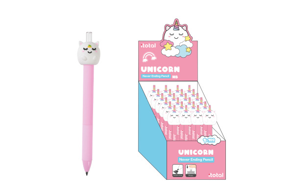 I-TOTAL Bleistift Never Ending XL2070D Unicorn