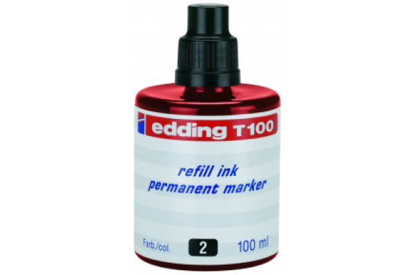 EDDING Tinte 100ml T-100-2 rot