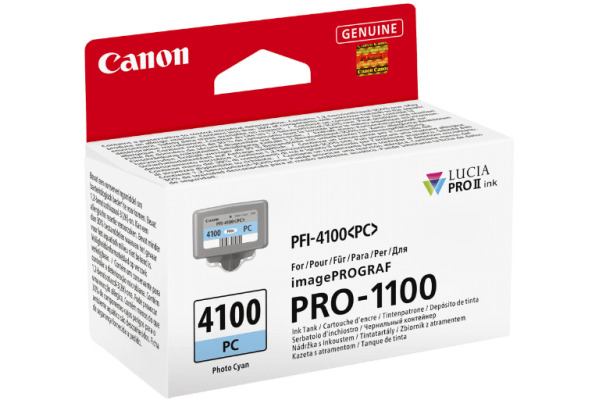 CANON Tintenpatrone photo cyan PFI-4100 iPF PRO-1100 80ml