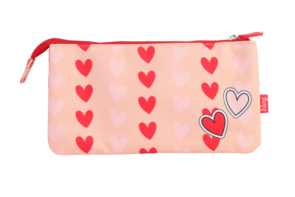 ANCOR Etui Triple Girl Power 113143 rot Hearts