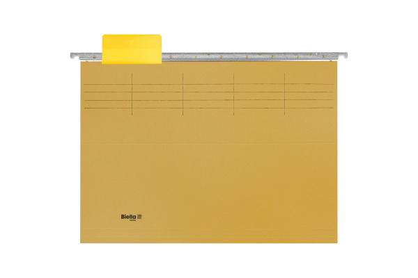 BIELLA Hängemappen-Set A4 27145520U gelb 32x25cm 5 Stück