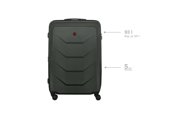 WENGER Prymo Large 93l 653637 Hardside Case anthracite