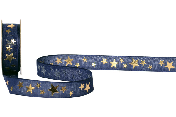 SPYK Band Cubino Étoiles 1031.050 16mmx3m Blau-Gold