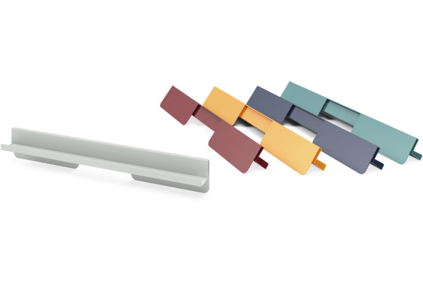 MAGNETOP. Ablageleiste Infinity Wall 114603003 rubinrot
