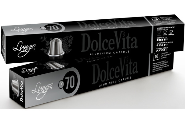 DOLCEVITA Kaffeekapseln DL2159  Lungo 10 Stk.