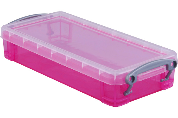 USEFULBOX Kunststoffbox 0,55l 68501618 transparent pink