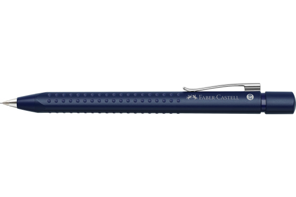 FABER-CA. Druckbleistift GRIP 2011 0.7mm 131263 klassik blau, Radierer
