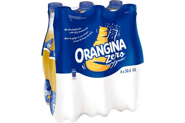 ORANGINA Original Zero 10003532 50 cl, 6 Stk.