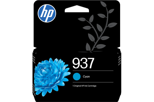 HP Tintenpatrone 937 cyan 4S6W2NE OfficeJet 9110b/9120 800 S.
