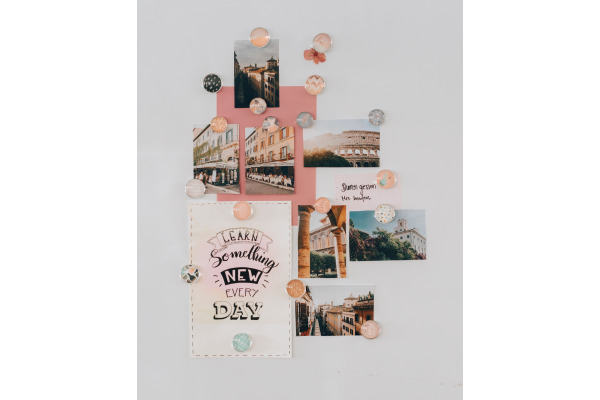 I AM CREA Magnet Happy Let`s Organize 4035.54 Glas, 2.5x1cm 6 Stück