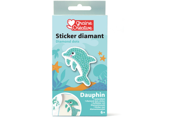 GRAINECRÉ Diamond Sticker GC-750272 Delfin
