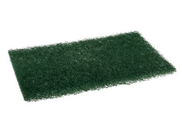 SCOTCH-BR Pfannenreiniger Scotch-Brite SBCLSP3 grün, 3 Stück