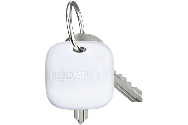 BOOMPODS Boomtag Rechargeable TARWHT white