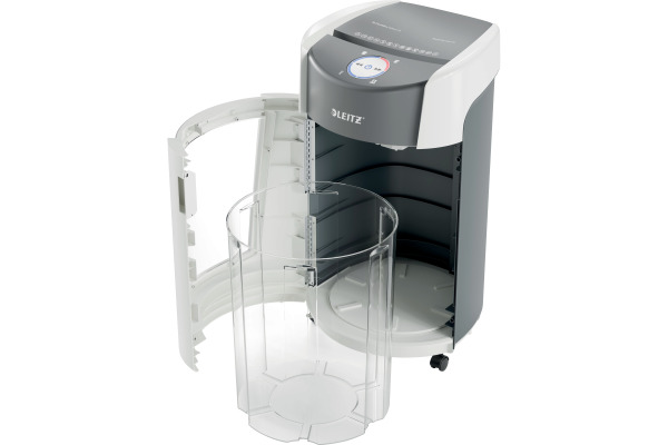 LEITZ Aktenvernichter IQ OptiMax 83602000 Office, P5, 35lt