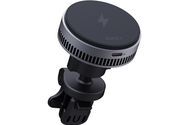 AUKEY MagFusion Dash Phone Mount HD-MC13A w. Cooling System 15W, Qi2