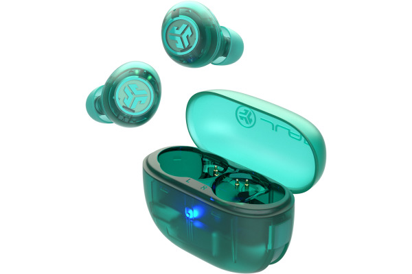 JLAB Go Pop ANC Earbuds IEUEBGOAN True Wirel.Transparent Teal