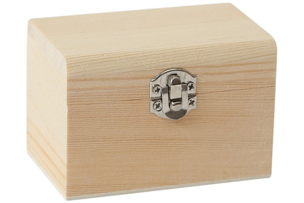 I AM CREA Schatztruhe 9x6x5.5cm 6005.50 Holz