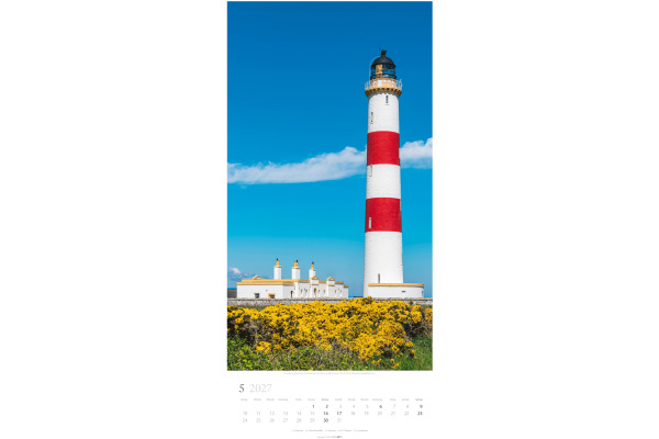 WEINGARTE Bildkalender 2027 315060027 Leuchttürme DE 33x68cm