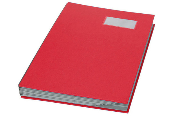 BIELLA Unterschriftenmappe A4 34142045U rot 20-teilig