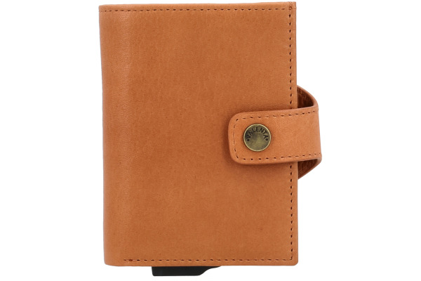 VALENTA Card Case Plus Wallet Luxe 589550 Tan