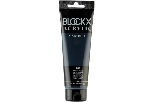 BLOCKX Acrylfarbe 120ml 60166BXC paynesgrau