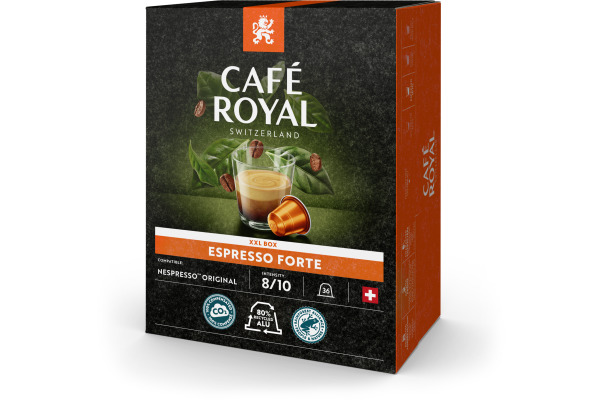 CAFEROYAL Kaffeekapseln Alu 10175113 Espresso Forte 36 Stk.