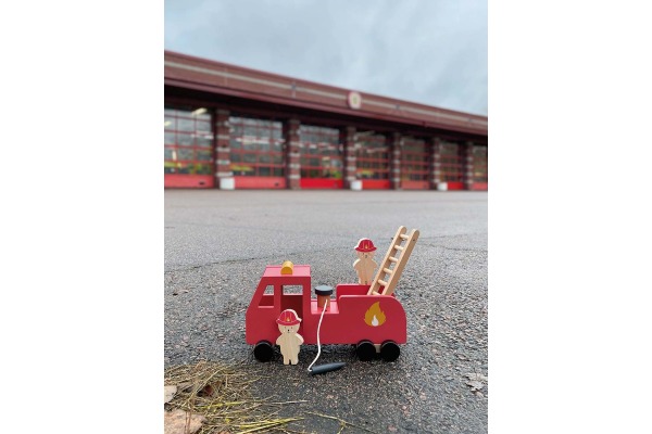 JABADABAD Feuerwehrauto W7209 29x11x15cm
