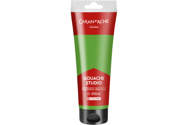 CARAN D'A Deckfarbe Gouache 250ml 2330.720 brillantgrün, Studio