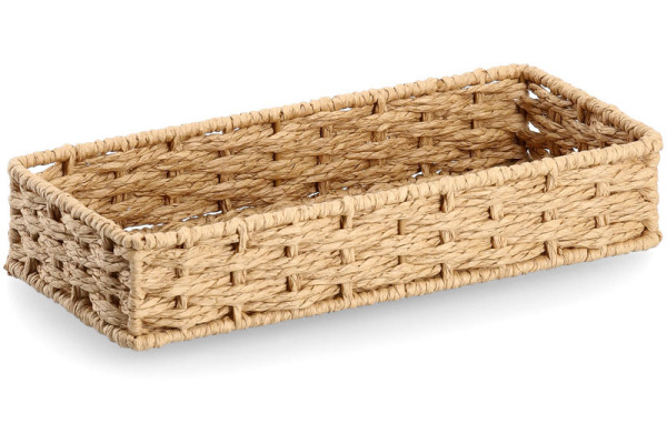 ZELLER Utensilien Organizer 15211 papiergeflecht 24x11x4.5cm