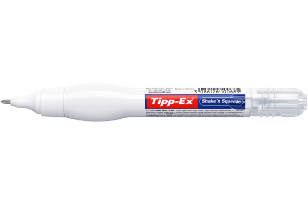 TIPP-EX Shake'n Squeeze 8ml 8022923 Korrekturstift, Blister weiss