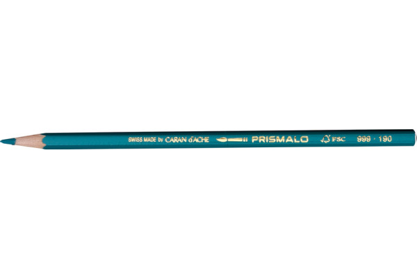 CARAN D'A Farbstifte Prismalo 3mm 999.190 grünblau