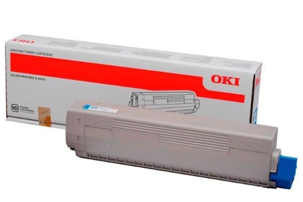 OKI Toner cyan 44844615 C822 7300 Seiten