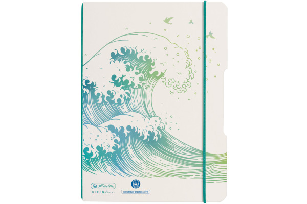 HERLITZ Notizbuch My Book 50033669 A5 gREENline dotted 40B.