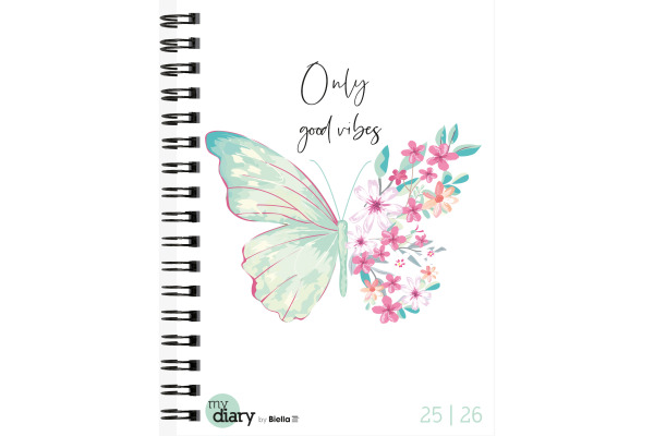 BIELLA Schüleragenda Pastel 26/27 17890027U 1W/2S 12x16.5cm