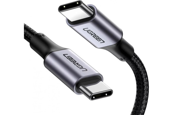 UGREEN Fast Charging Cable 100W Max 70429 5A,USB-C-USB-C,PD,Black 2m