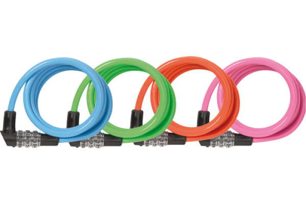 ABUS Spiralkabelschloss CC Lock CCLOCK110 assortiert