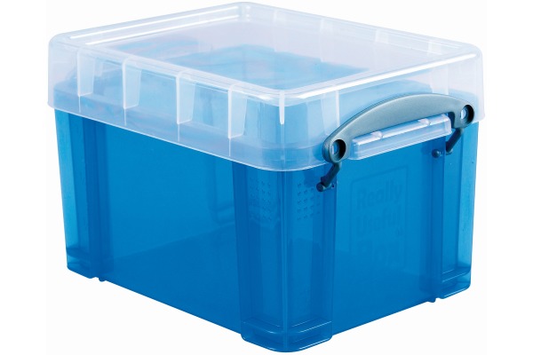 USEFULBOX Kunststoffbox 3l 68502006 transparent blau