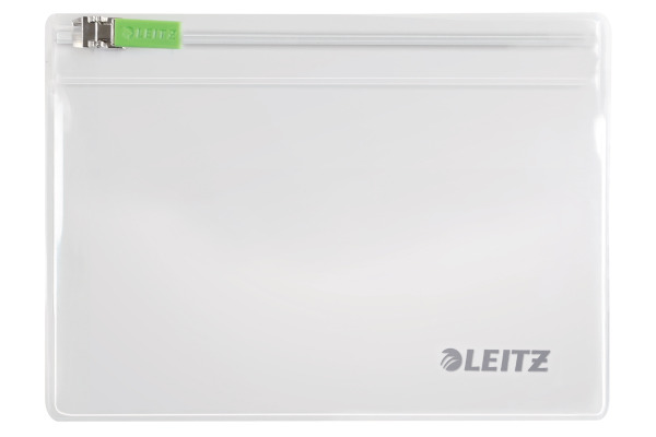 LEITZ Zip-Verschlusstasche XS 40060000 transparent 2 Stück